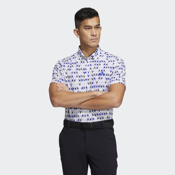 Blue AEROREADY Graphic Polo Shirt
