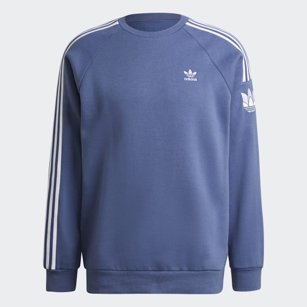 Buzo adidas azul con rayas blancas new arrivals
