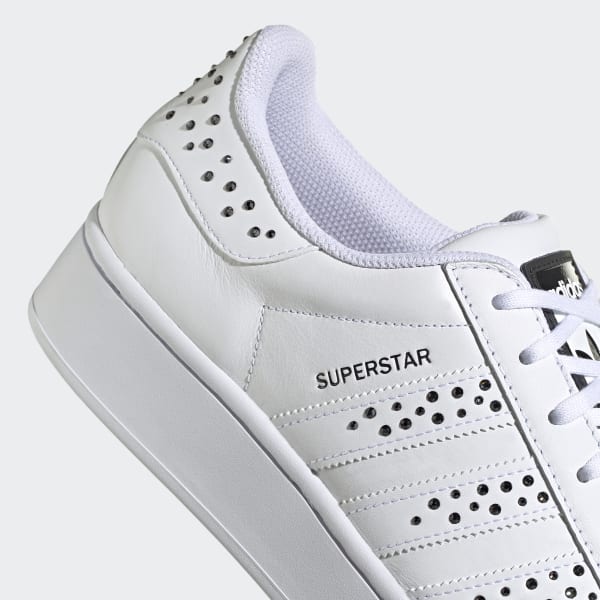 adidas Swarovski Superstar Bold Shoes - White | adidas US