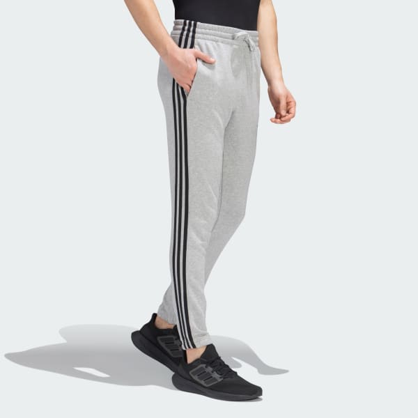 Grey 3 STRIPES FRENCH TERRY TAPERED PANT