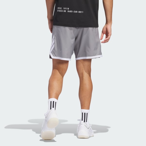 adidas Crazy Lite Shorts - Grey | Free Shipping with adiClub