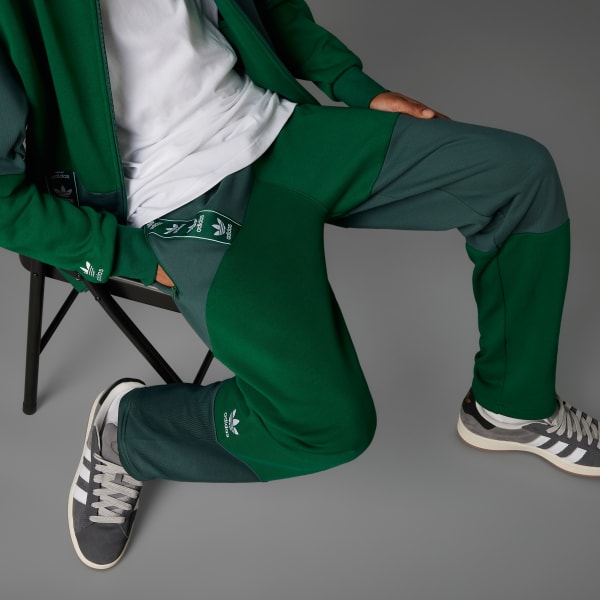 isolatie poeder een keer adidas ADC Patchwork FB Track Pants - Green | Men's Lifestyle | adidas US