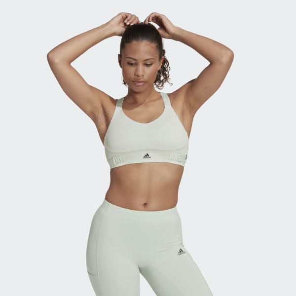 zelená Športová podprsenka FastImpact Luxe Run High-Support