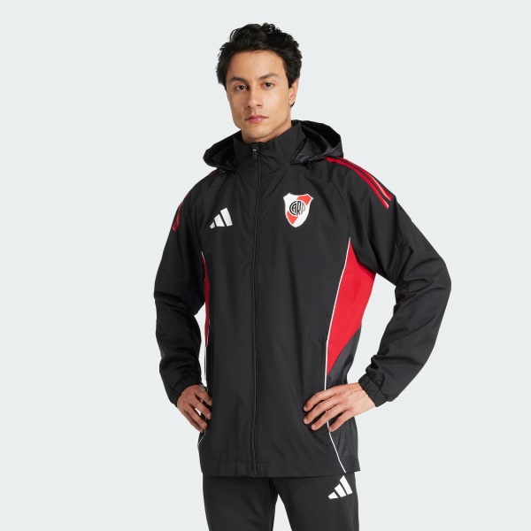 Negro Campera All-Weather de River Plate Tiro 25 Competition