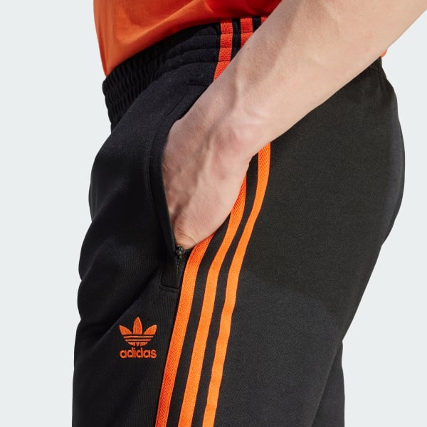 Pre-owned Adidas Originals Men's Superstar 24k Cuffed Track Pants Medium  Gk0656 In Black