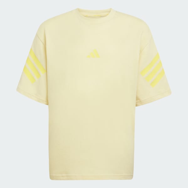 Yellow Future Icons 3-Stripes Tee Kids