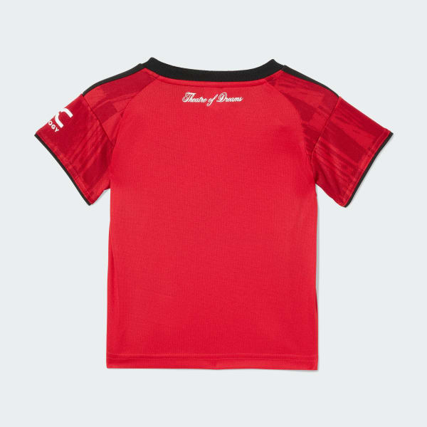 Czerwony Zestaw Manchester United 25/26 Home Baby Kit Kids