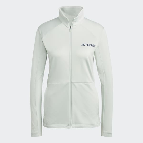 adidas TERREX Multi Full-Zip Fleece Jacket - Green | Women\'s Hiking | adidas  US | Übergangsjacken
