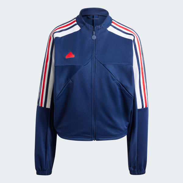Adidas originals navy 3 stripe nmd jacket sale