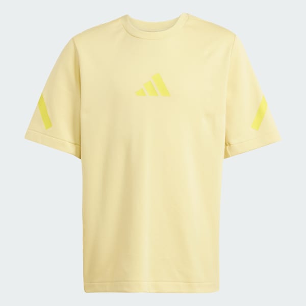 Yellow adidas Z.N.E. Tee Kids