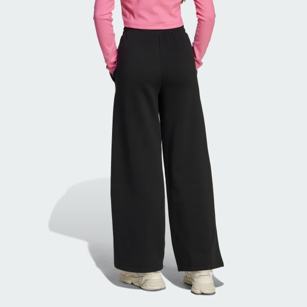 Black Wide Leg Joggers