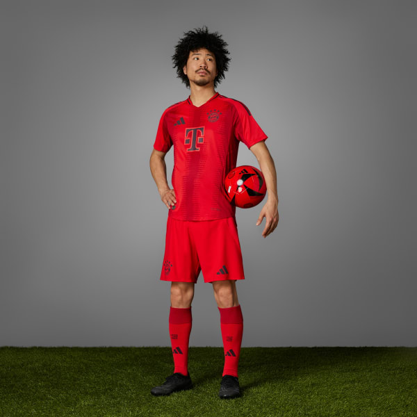 Rojo Camiseta primera equipación FC Bayern 24/25 Authentic