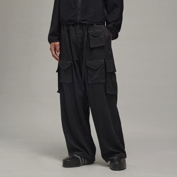Y-3 M BINDING CARGO PANTS S 黒 2018AW Y-