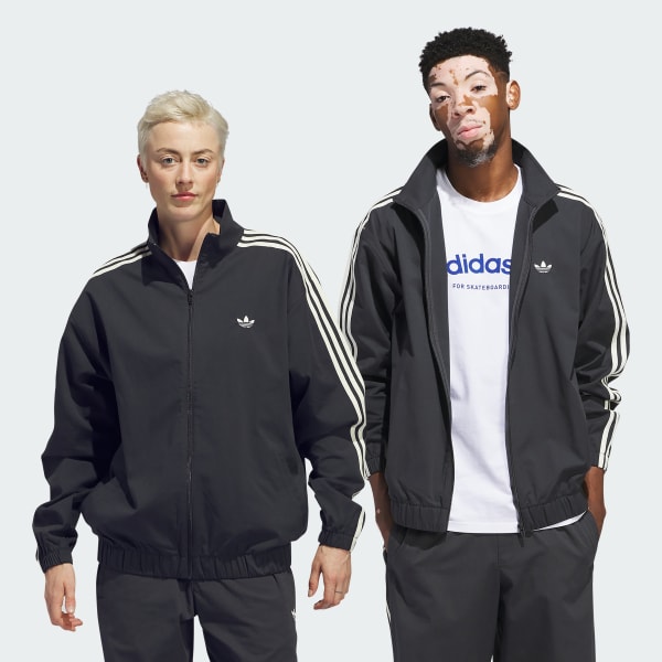 Casaca Firebird Skateboarding Unisex Plomo adidas adidas Peru