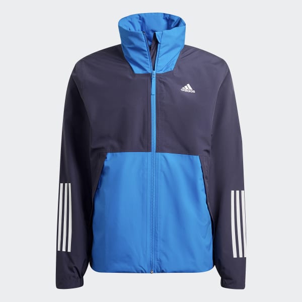 Blau BSC 3-Streifen RAIN.RDY Regenjacke MMV04