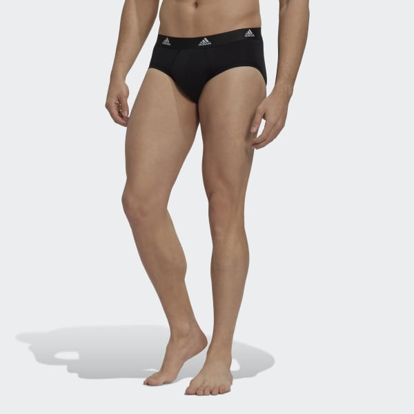 cierna Slipy Comfort Flex Cotton 3-Stripes HPN07