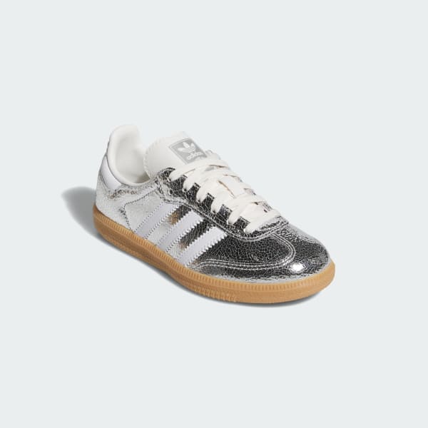 Plateado Zapatillas Samba OG Niños