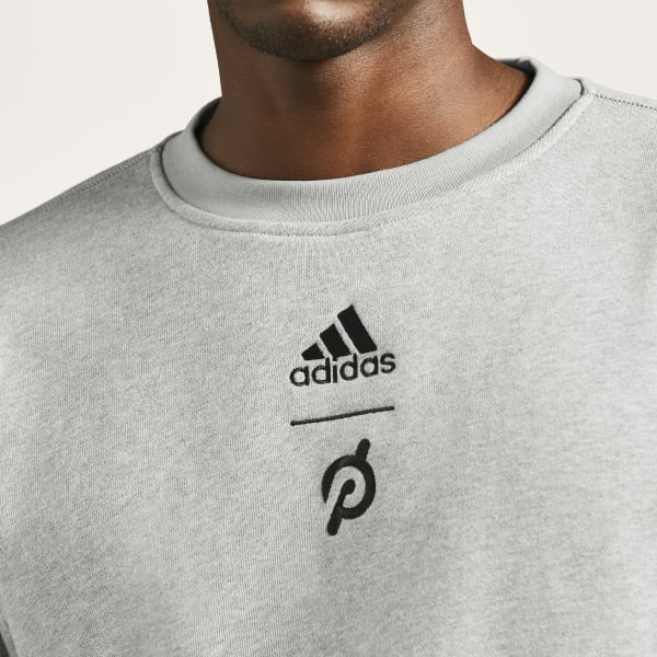 gris Sweat-shirt adidas x Peloton Crew (Non genré) Q4671