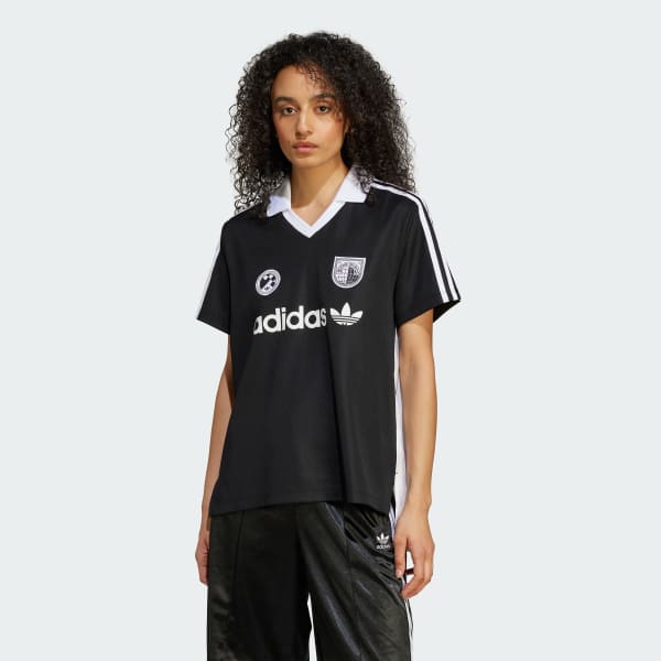 Preto Camisa adidas Originals R3CD