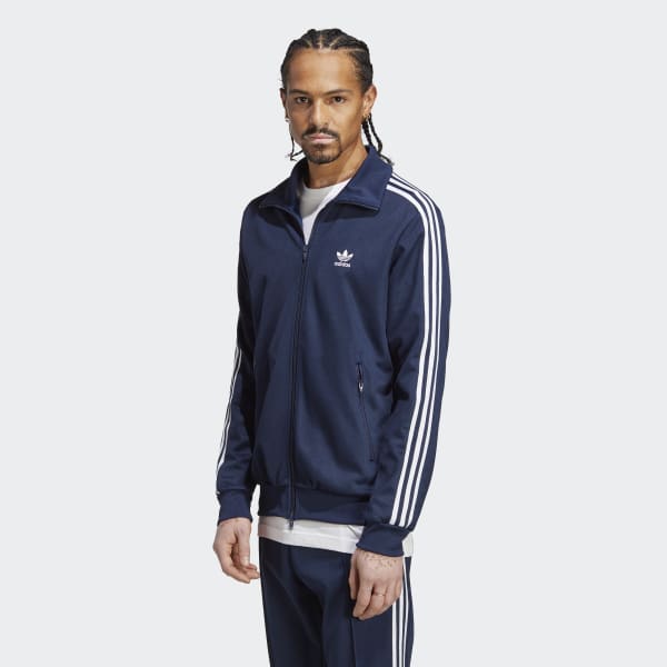 adidas Adicolor Classics Beckenbauer Track Jacket Blue adidas Thailand