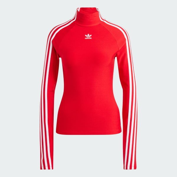 adidas Adilenium Tight Longsleeve Rood adidas Offici le Shop