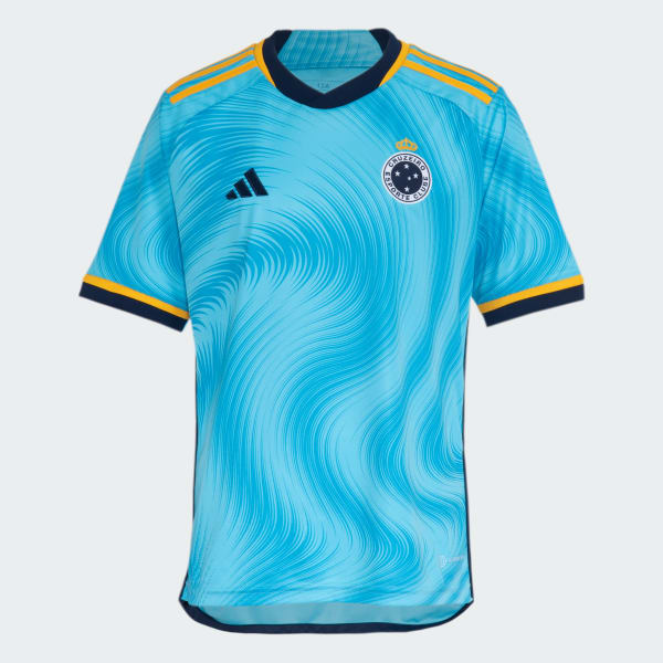 Azul Camisa 3 Cruzeiro EC 23/24 Infantil