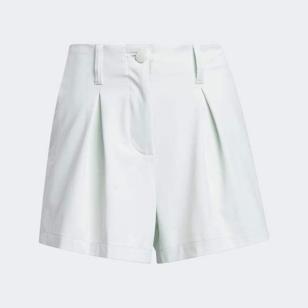 Green Go-To Pleated Shorts