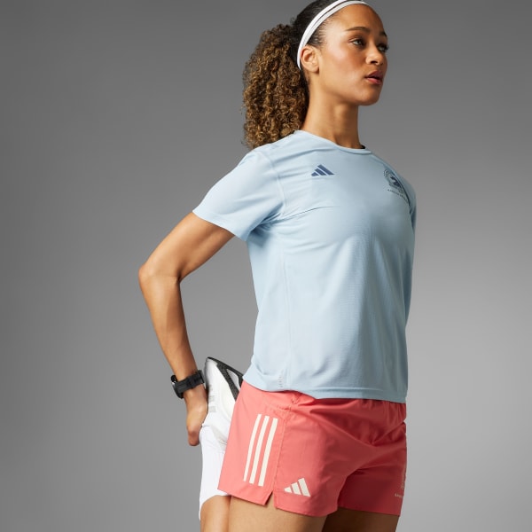 adidas Boston Marathon 2024 Own the Run 5 Shorts - Blue | Men's Running |  adidas US