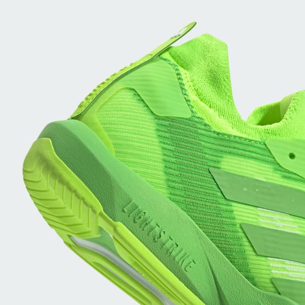 Adidas lime green clearance trainers