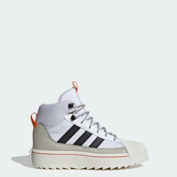 adidas Superstar Winter Trek Shoes Kids - White | Free