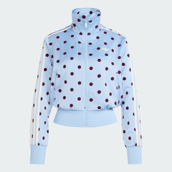Bla SATIN POLKA DOTS TT Träningsjacka