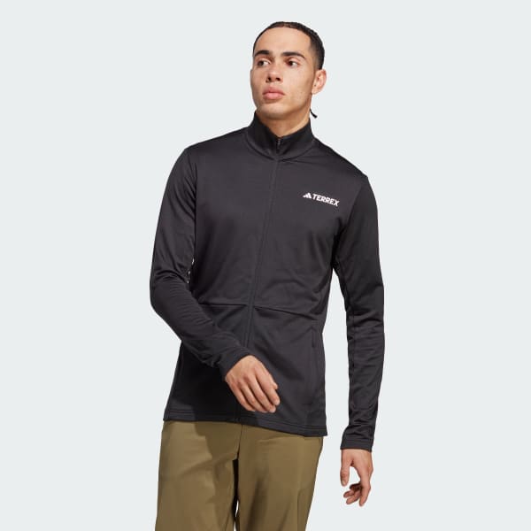 Noir Veste en molleton entièrement zippée Terrex Multi