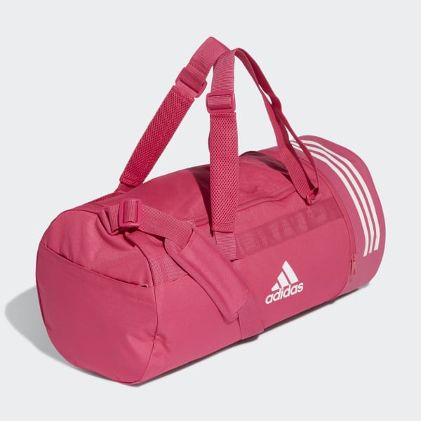 pink adidas duffle bag