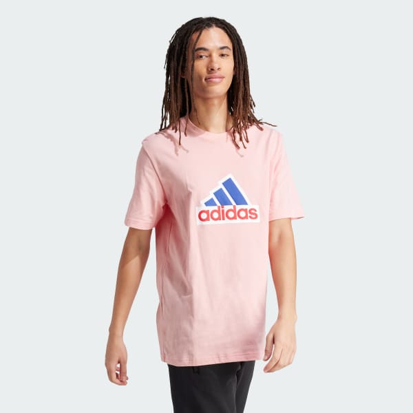 Rosa Playera Future Icons Badge of Sport