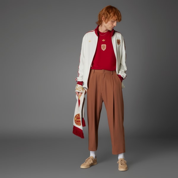 adidas FC Bayern Anniversary Track Top - White | Free