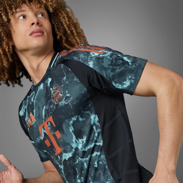 Nero Maglia Away Authentic 24/25 FC Bayern München