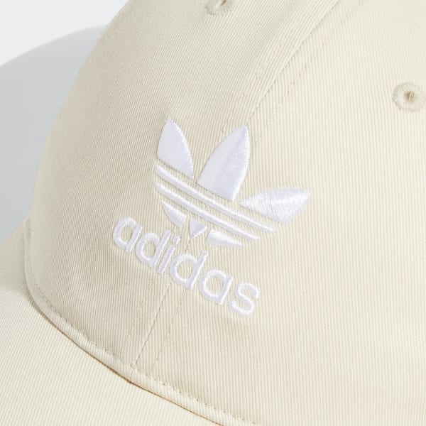 adidas Relaxed Strap-Back Hat - White | Free Shipping with adiClub ...