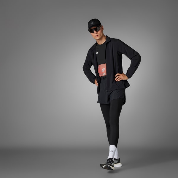 アディゼロ ランニング ロングレギンス メンズM SteP MALL ONLINE SHOP / [adidas]アディゼロ ランニング ロング