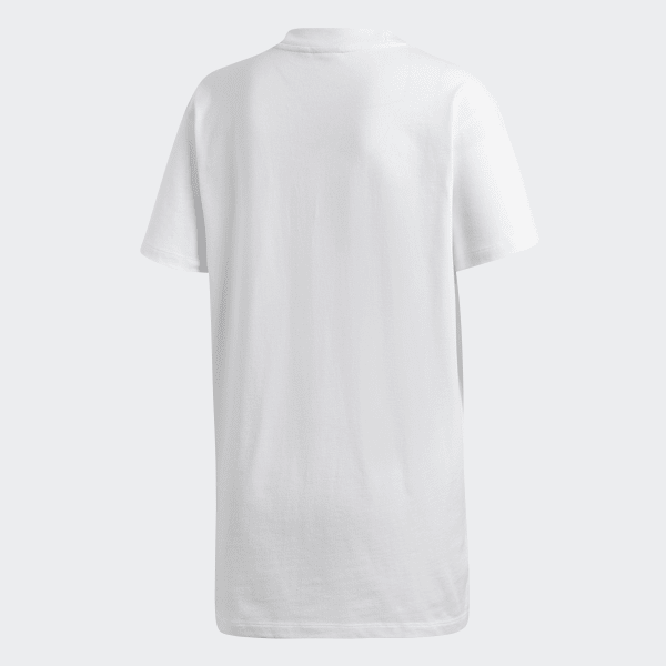 Adidas Trefoil Oversize Tisort Beyaz Adidas Turkey