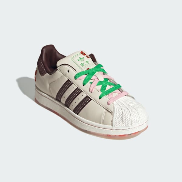 White Superstar II Shoes