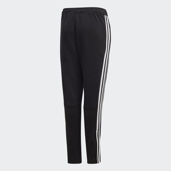 adidas Kids' Tiro 19 French Terry Tracksuit Bottoms in Black and White ...