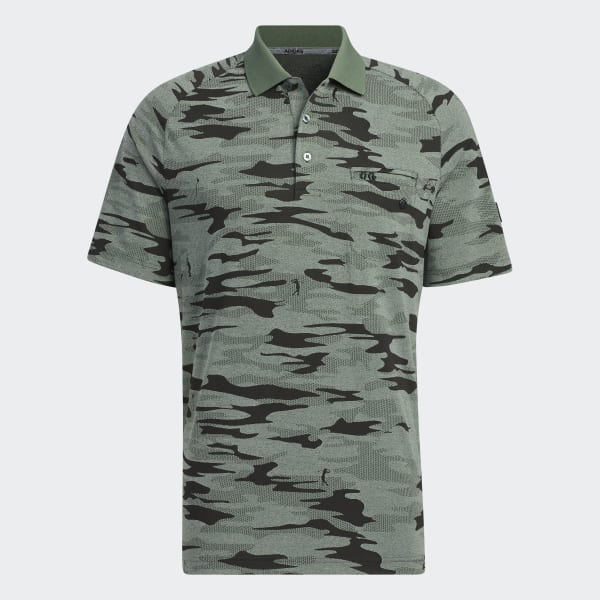 Green Go-To Camouflage Polo Shirt QH086