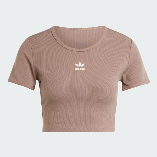 Marron Polo Essentials Acanalado