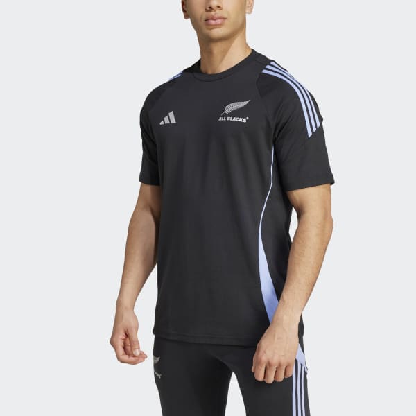 アディダス オールブラックス ラグビー 半袖Tシャツ - ブラック
