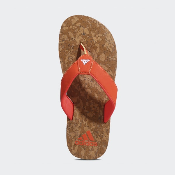 Adidas beach top cork slippers