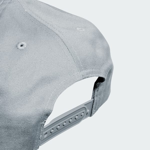 Grijs Metallic Trefoil Honkbalpet