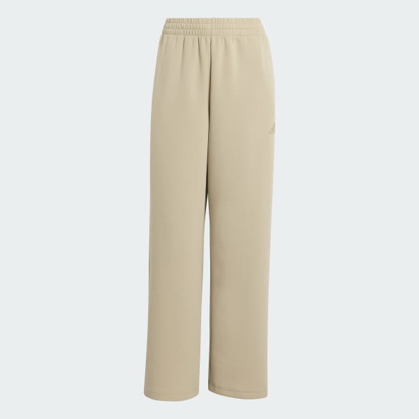 Brown SOFT LUX STRAIGHT LEG PANTS