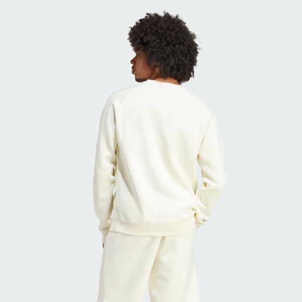 Beige Trefoil Essentials Sweatshirt