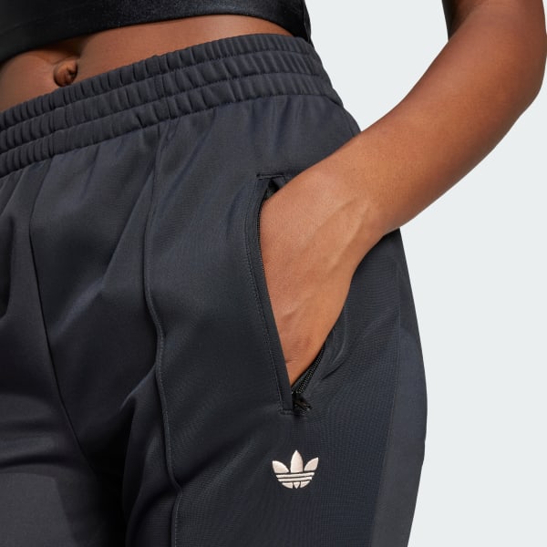 adidas 3 Stripes Flared Firebird Track Pants Black adidas Deutschland