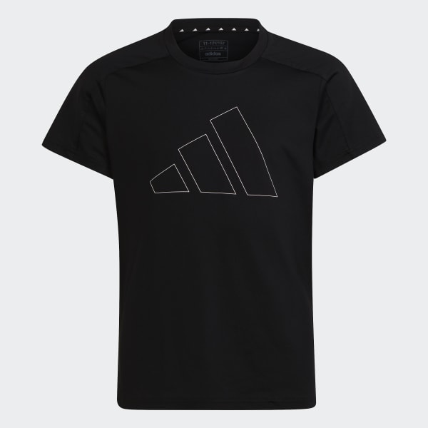 Camiseta Essentials AEROREADY Regular Fit Logo Negro adidas adidas Espana